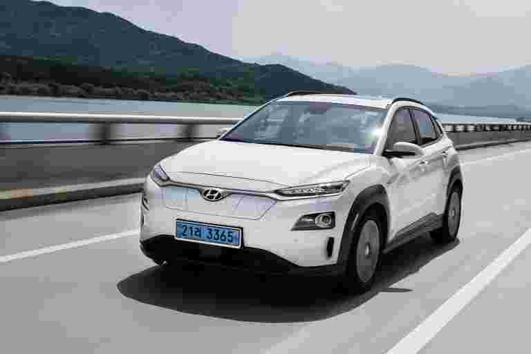 Hyundai的Kona Electric，今天为推出，每次收费提供452公里