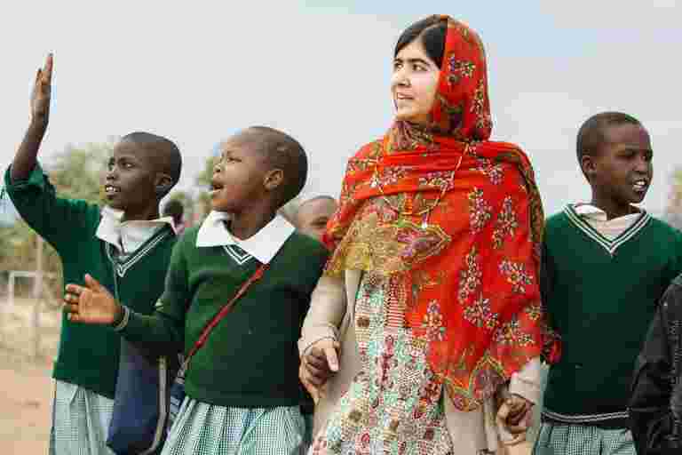 Nobel Laureate Malala Yousafzai墨水墨水与Apple TV +打造原创内容