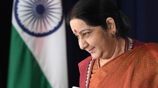 Sushma Swaraj寻求迅速引渡的安提瓜