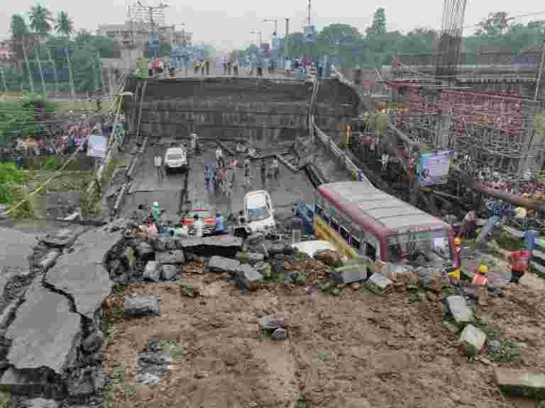 7个Kolkata桥梁被确定为“最脆弱”