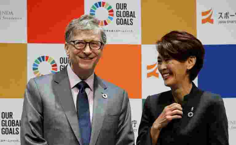 奥运会：比尔盖茨与东京2020联系起来以解决发展目标