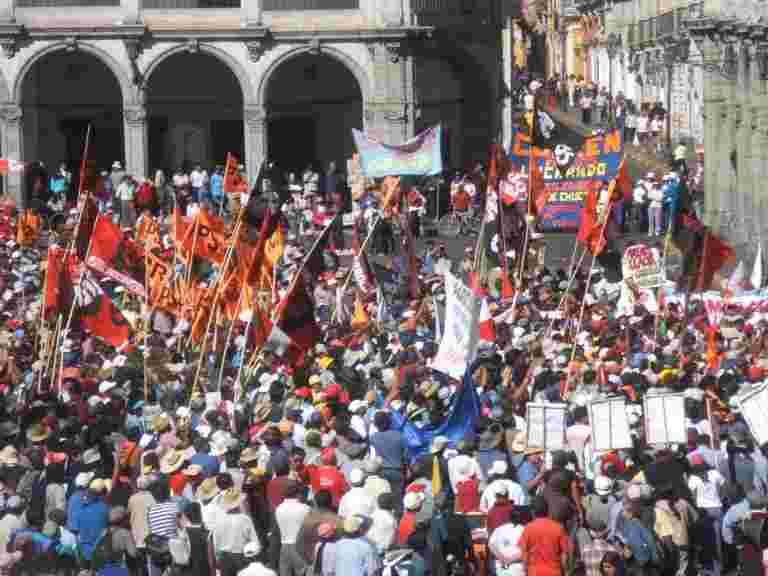 中央交易工会从星期二开始在全国全国范围内罢工