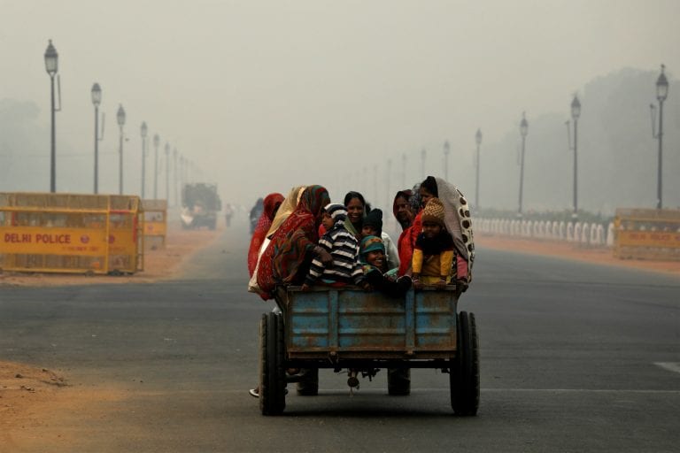 雨清除了新德里的烟雾，但空气质量“非常贫穷”