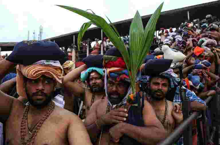 Sabarimala：喀拉拉邦Palakkad镇强加的禁止订单