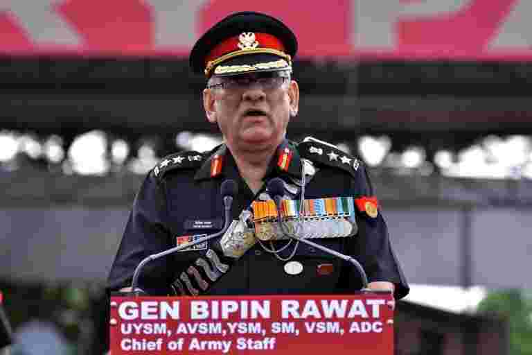 共和国2019年日：关于陆军总公司Bipin Rawat的知名事件，将于1月26日收到参数vishisht Sewa奖章