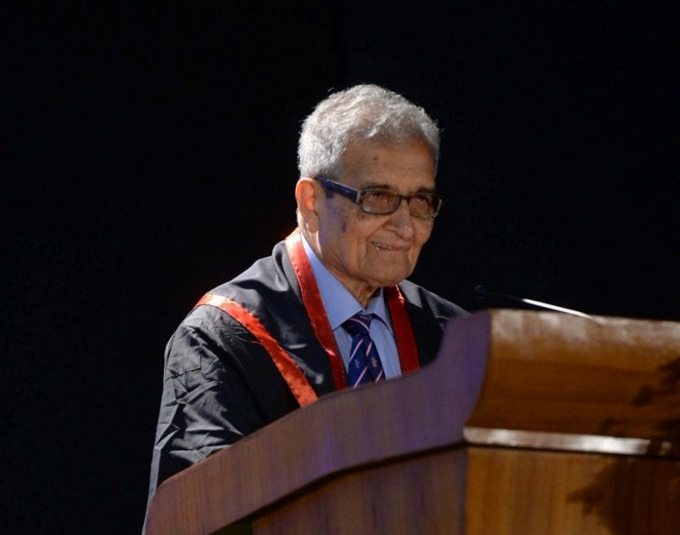 宣布“Amartya Sen主席在不等式研究”